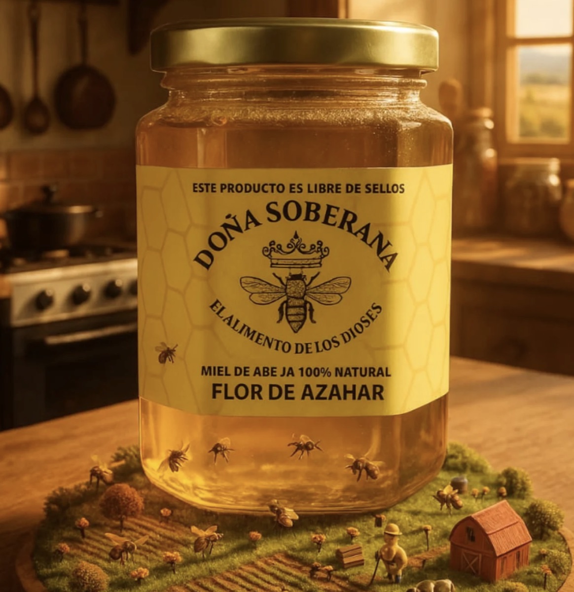 Miel artesanal flor de azahar