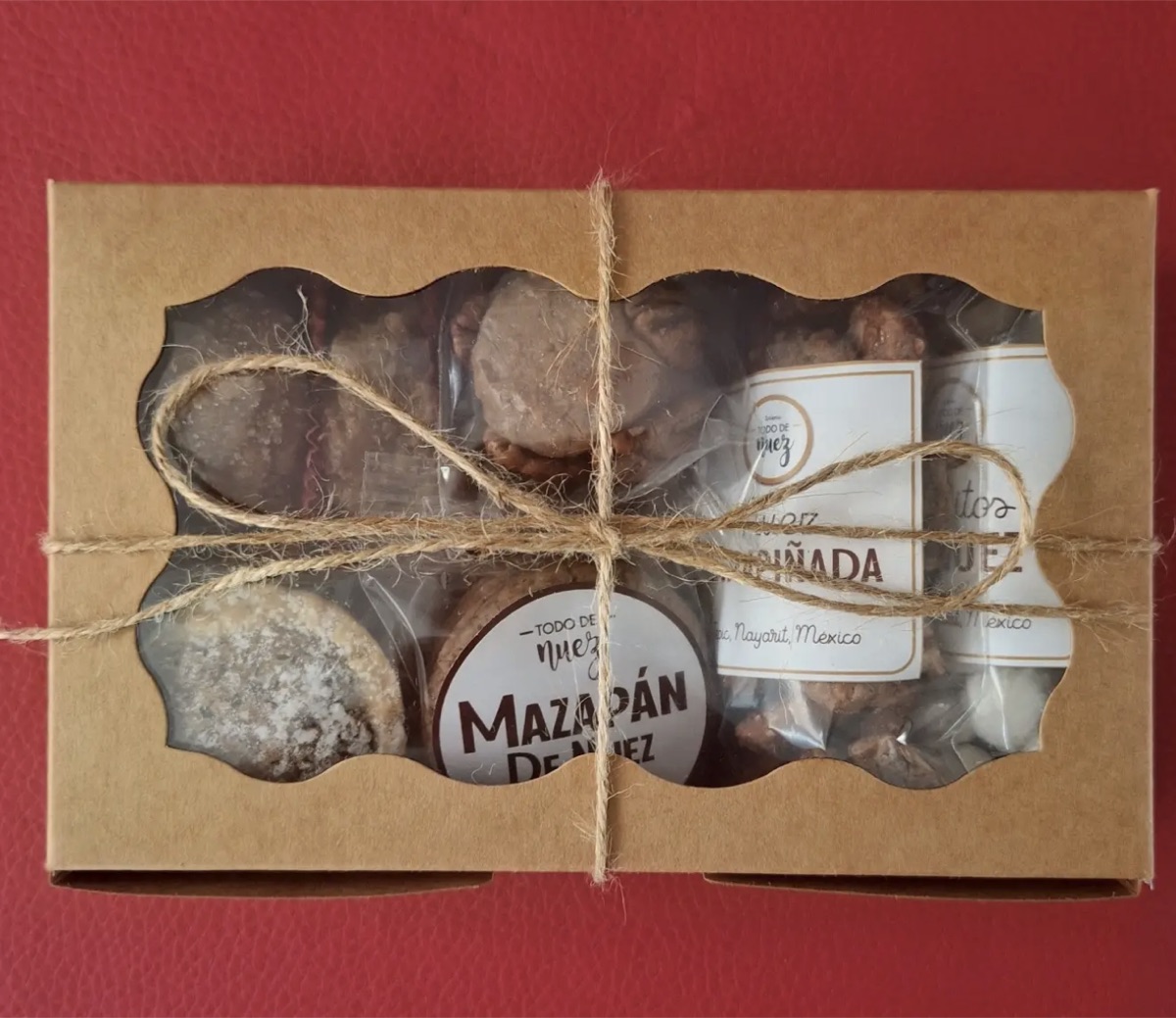 Caja de nuez surtida